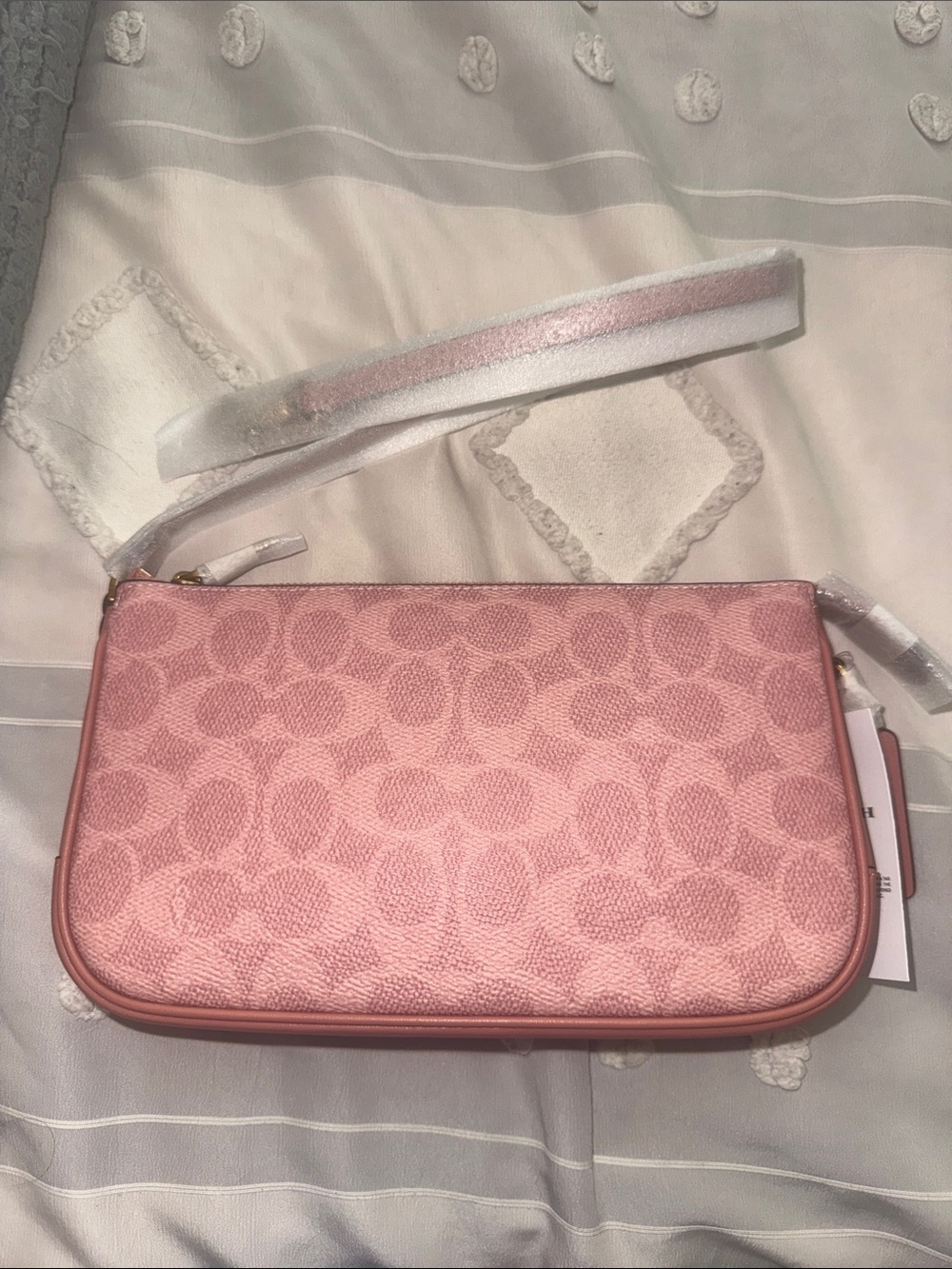 Coach Pink Signature Plaza Bag-22